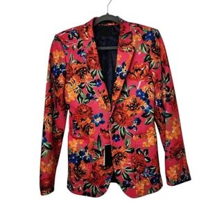 ASOS Havana Floral Blazer | Size 36R | Statement Jacket | NWT